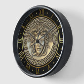 Goldmedusa Gorgon griechisch wichtigste römische Z Uhr (Winkel)