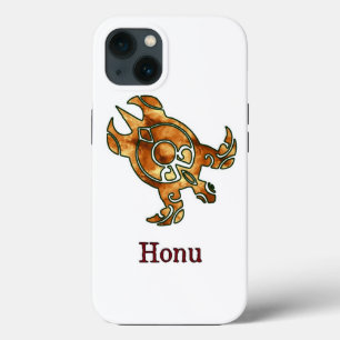 Goldmeerschildkröte auf Weiß Case-Mate iPhone Hülle