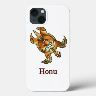 Goldmeerschildkröte auf Weiß Case-Mate iPhone Hülle