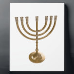Goldmenorah Fotoplatte<br><div class="desc">Menora,  Channukah,  metallisch,  hannukah,  hebräisch,  Feiertage,  jew,  Juden,  Judentum,  menorah,  chanukah,  hannuka,  Channuka,  christmukah,  christmukkah,  christmukka,  Judaika Rabbi</div>