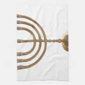 Goldmenorah Handtuch (Vertikal)