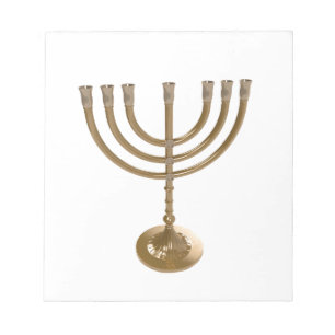 Goldmenorah Notizblock