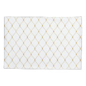 Goldmesh-Pillowcases Kissenbezug (Rückseite-Links)