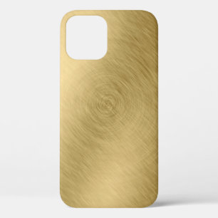 Goldmetall gebürsteter Hintergrund oder Texturabst Case-Mate iPhone Hülle