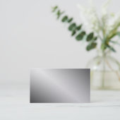 Goldmetallblick-Visitenkarten Visitenkarte (Stehend Vorderseite)