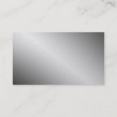 Goldmetallblick-Visitenkarten Visitenkarte (Rückseite)