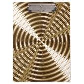 GoldmetallSpirale Klemmbrett (Vorderseite)