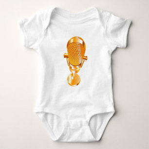 Goldmikrofon Baby Strampler