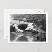 Goldmine in Valdez, Alaska-Fotografie Postkarte (Vorne/Hinten)