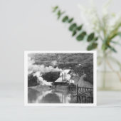 Goldmine in Valdez, Alaska-Fotografie Postkarte (Stehend Vorderseite)