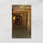 Goldmine-Visitenkarten Visitenkarte (Rückseite)