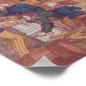 Goldminen in Kalifornien Poster (Ecke)