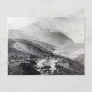 Goldminen, Landkreis von Wicklow Postkarte