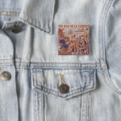 Goldminen von Kalifornien Button (Beispiel)