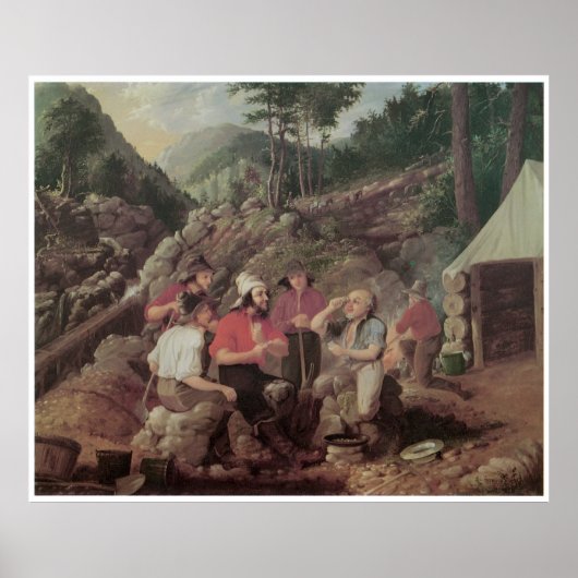 Goldminer, 1858 poster (Vorne)