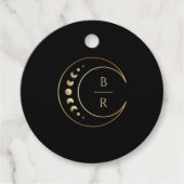 Goldmondhochzeit Geschenkanhänger (Vorderseite)