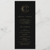 Goldmondhochzeit Programm (Vorderseite)