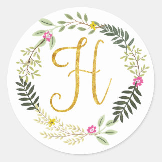 Toland Home Garden Monogramm H Gartenflagge (28x102 Cm) - Einseitig Bedruckt, Aus Polyester, Made In USA