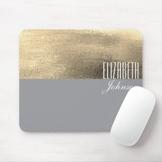 Goldmonogramm Mousepad (Mit Mouse)