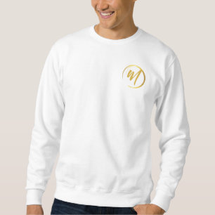 Goldmonogramm Sweatshirt