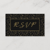 Goldmonsterablatt, uAwg Hochzeitsgehäuse Begleitkarte (Vorderseite)