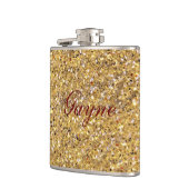 Goldmosaike Flachmann (Links)