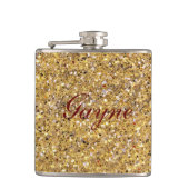 Goldmosaike Flachmann (Vorderseite)