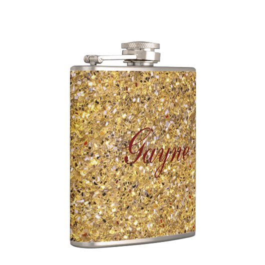 Goldmosaike Flachmann (Rechts)