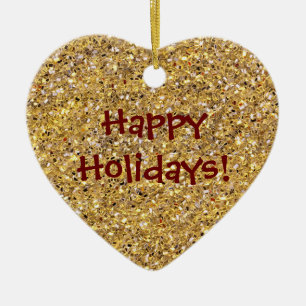 Goldmosaike Keramikornament