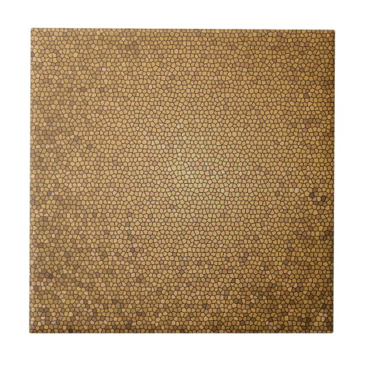Goldmosaikmuster Fliese (Vorderseite)