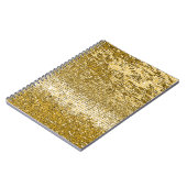 Goldmosaikmuster Notizblock (Linke Seite)