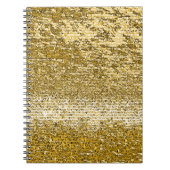 Goldmosaikmuster Notizblock (Vorderseite)