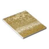 Goldmosaikmuster Notizblock (angewinkelt)