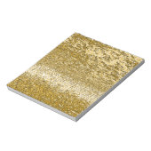 Goldmosaikmuster Notizblock (Rotiert)