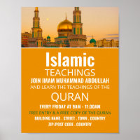 Goldmoschee, islamische Lehrwerbung