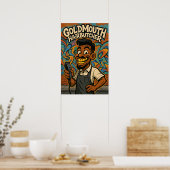 Goldmouth Haarschlächter Poster (Küche)