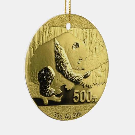 Goldmünze Keramikornament (Rechts)