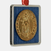 Goldmünze, mit Johannes der Baptist, 16. Silbernes Ornament (Rechts)