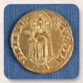 Goldmünze, mit Johannes der Baptist, 16. Untersetzer (Vorderseite)