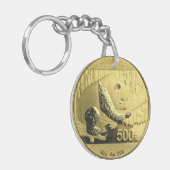 Goldmünze Schlüsselanhänger (Vorderseite links)