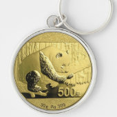 Goldmünze Schlüsselanhänger (Vorne)