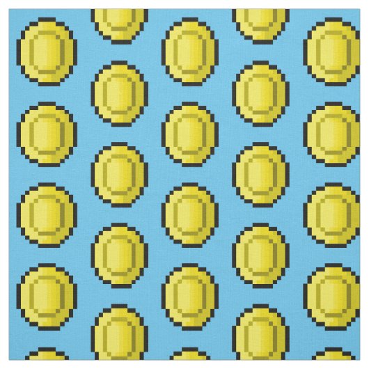 Goldmünze Stoff (Muster)