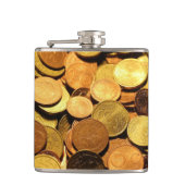 Goldmünzen Flachmann (Vorderseite)