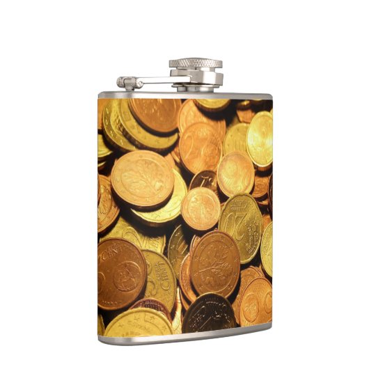 Goldmünzen Flachmann (Rechts)