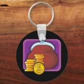 Goldmünzen Schlüsselanhänger (Vorderseite)