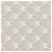 GoldMuschel-Muster Stoff (Nahaufnahme)