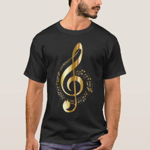 GoldMusiknote T-Shirt