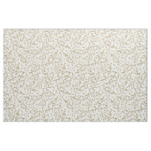 GoldMusiknoten auf Weiß oder irgendeinem Stoff (Yard (91,4 cm))