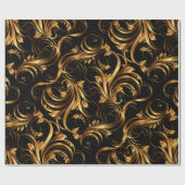 Goldmuster 2 Faltpapier Geschenkpapier (Flach)