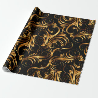 Goldmuster 2 Faltpapier Geschenkpapier